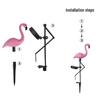 Solar Flamingo Garden Stake Light - Outdoor Decoration for Villas and Lawns