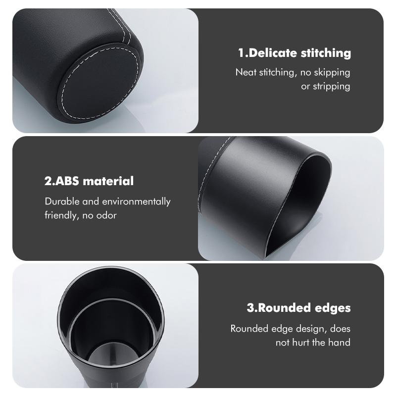 Car Garbage Storage Box Anti-slip Pad Fixed Beverage Holder For Renault RS Sport Megane 3 4 2 Clio 5 Line Sandero Scenic Logan A19