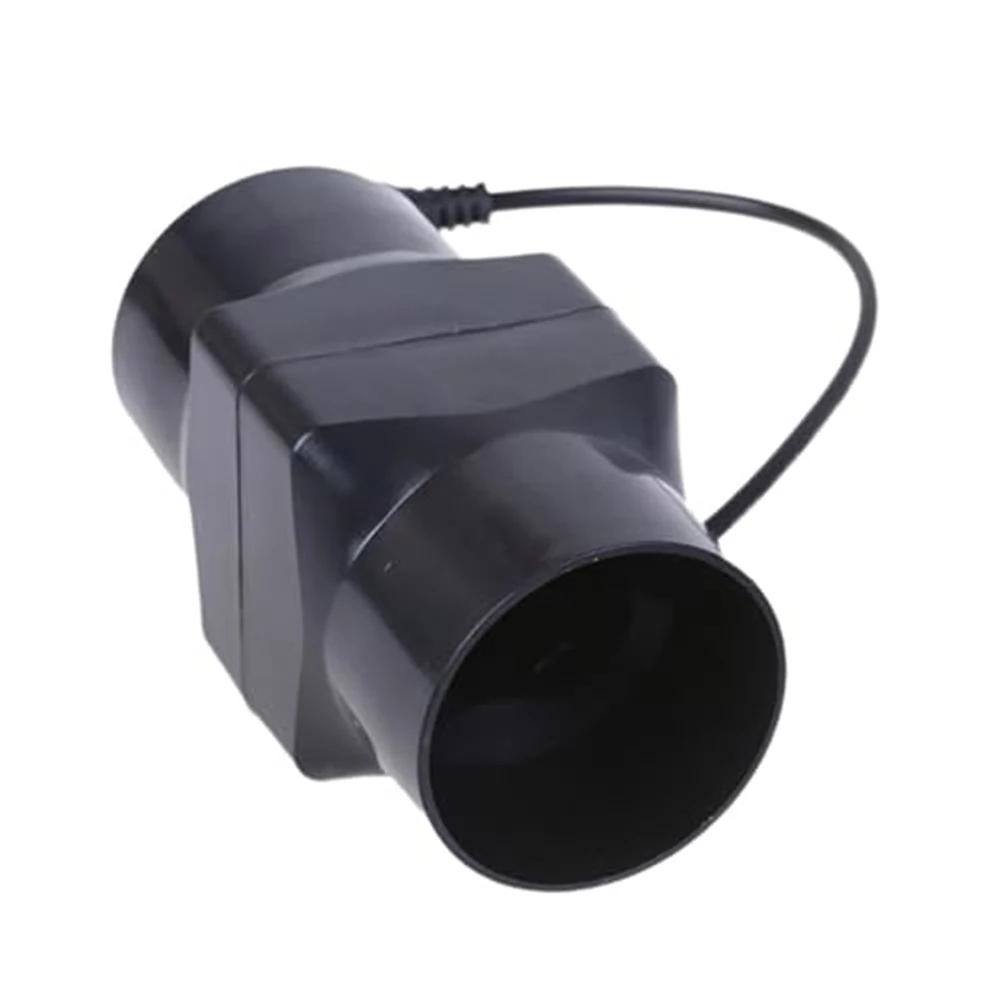 Indoor Use Duct Fan Inline Exhaust 12V 6W With 50mm Diameter For Removing Stale Air In Bathrooms And Small Rooms