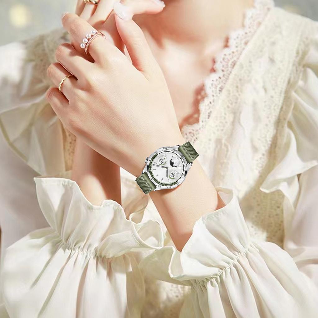 20mm 22mm Nylon Woven Strap For Huawei Watch GT6 Band Wristband for Huawei WatchGT4 GT3 Pro Bracelet Watchband For Samsung Galaxy Watch 7 6 5 Strap