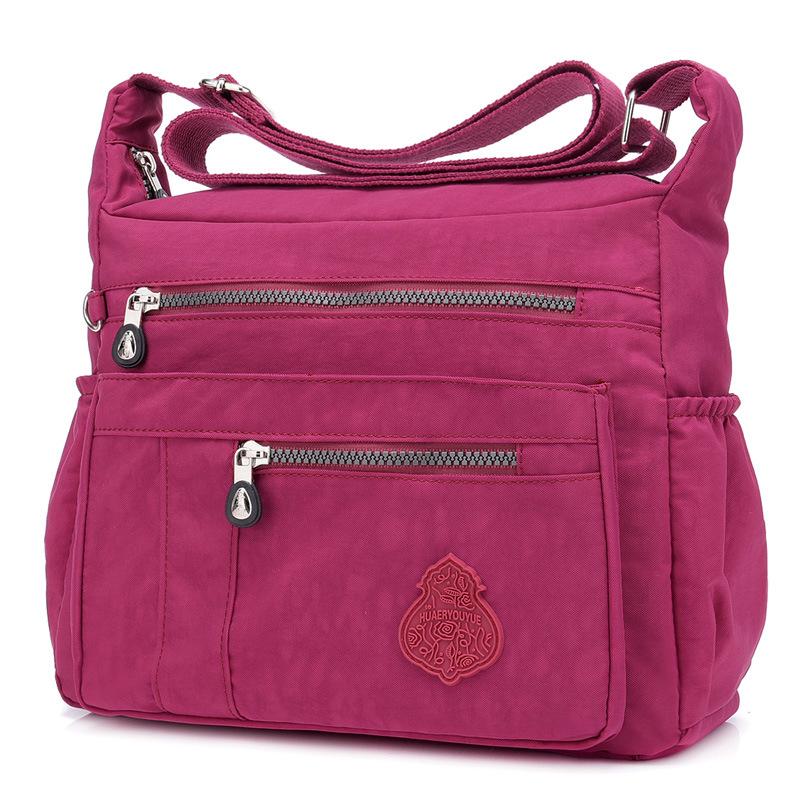 Нейлоновая сумка Женская диагональная сумка через плечо Водонепроницаемая нейлоновая сумка на одно плечо Новая легкая сумка