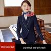Профессиональный костюм бортпроводника China Southern Airlines: Элегантный темно-красный жилет и платье для приема