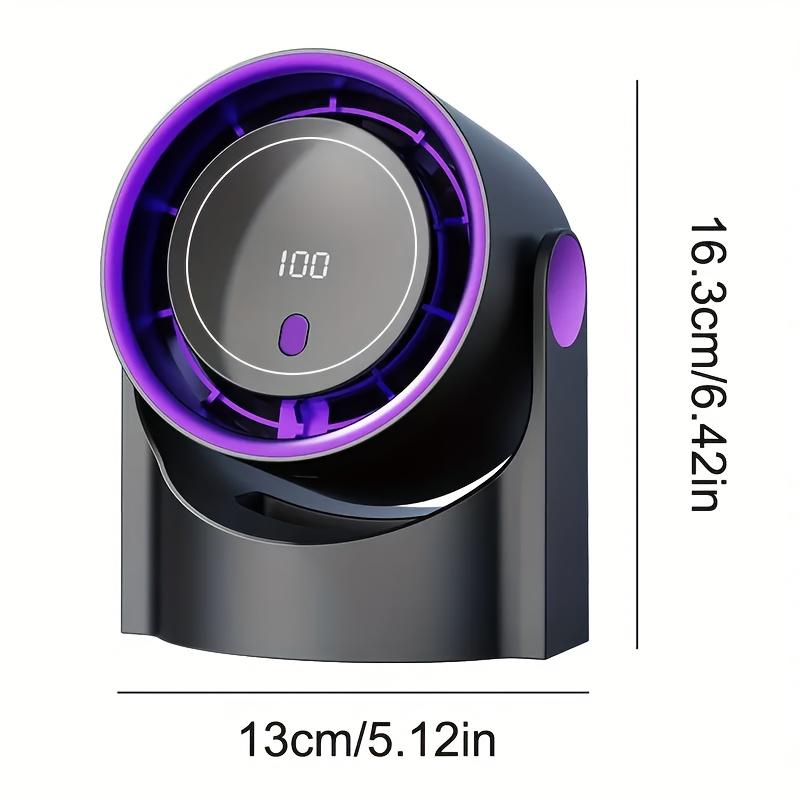 Smart Electric Fan 100 Speed Usb Multifunction Bladeless Fan Desktop Silent Wall Mounted Ventilator Fans For Home Office Indoor