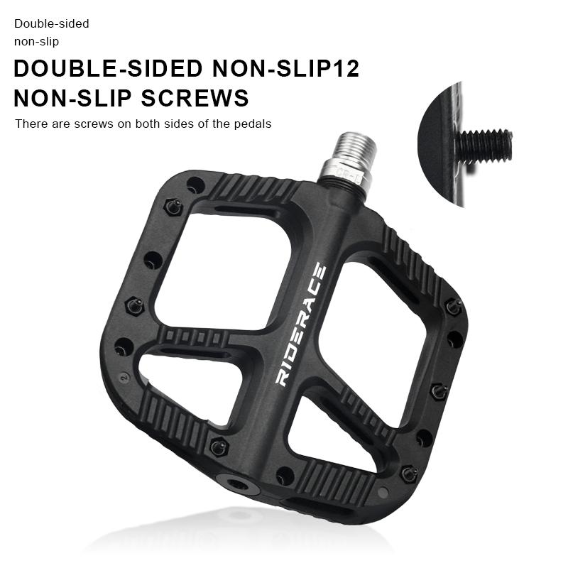 Bicycle Pedals Ultralight Sealed Bearings Nylon Mountain Road Bike Pedals Anti-Slip Footboard Bearing Cycling Accessories