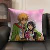 Любимый Аниме MMaid Sama Наволочка Натуральный Лен Органическая Ткань Двусторонний Принт Диван Домашний Декор Дышащий