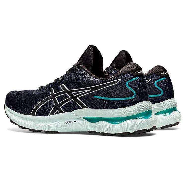 Asics Gel Nimbus 24 Black Soothing Sea Women Sneakers 1012B201-005