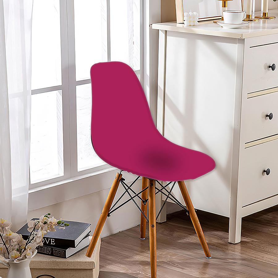 Эластичный чехол на стул-ракушку Чехол на стул Eames Чехол на стул Съемная защита сиденья Для кухни Офисов