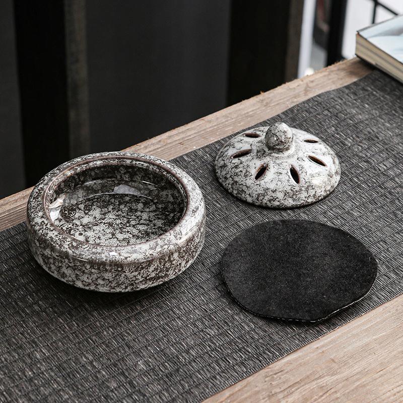 1PC Cloisonne Aromatherapy Burner Retro Oil Burner Elegant Aromatherapy Diffuser Perfect for Yoga Ceramic Vintage