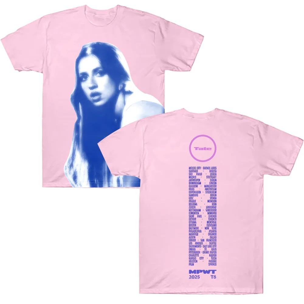 Tate Mcrae Graphic T Shirts Miss Possessive World Tour Photo Tee Oversized Streetwear Trendy Design Aesthetic High Quality Top