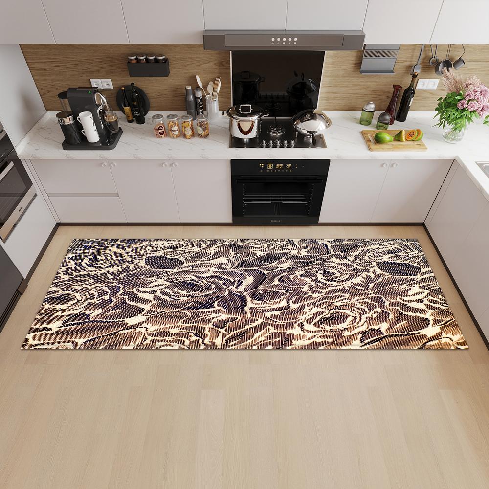 Кухонный коврик Коврик для входной двери Гостиная Спальня Длинный ковер Коридор Нескользящий пол Детский ковер