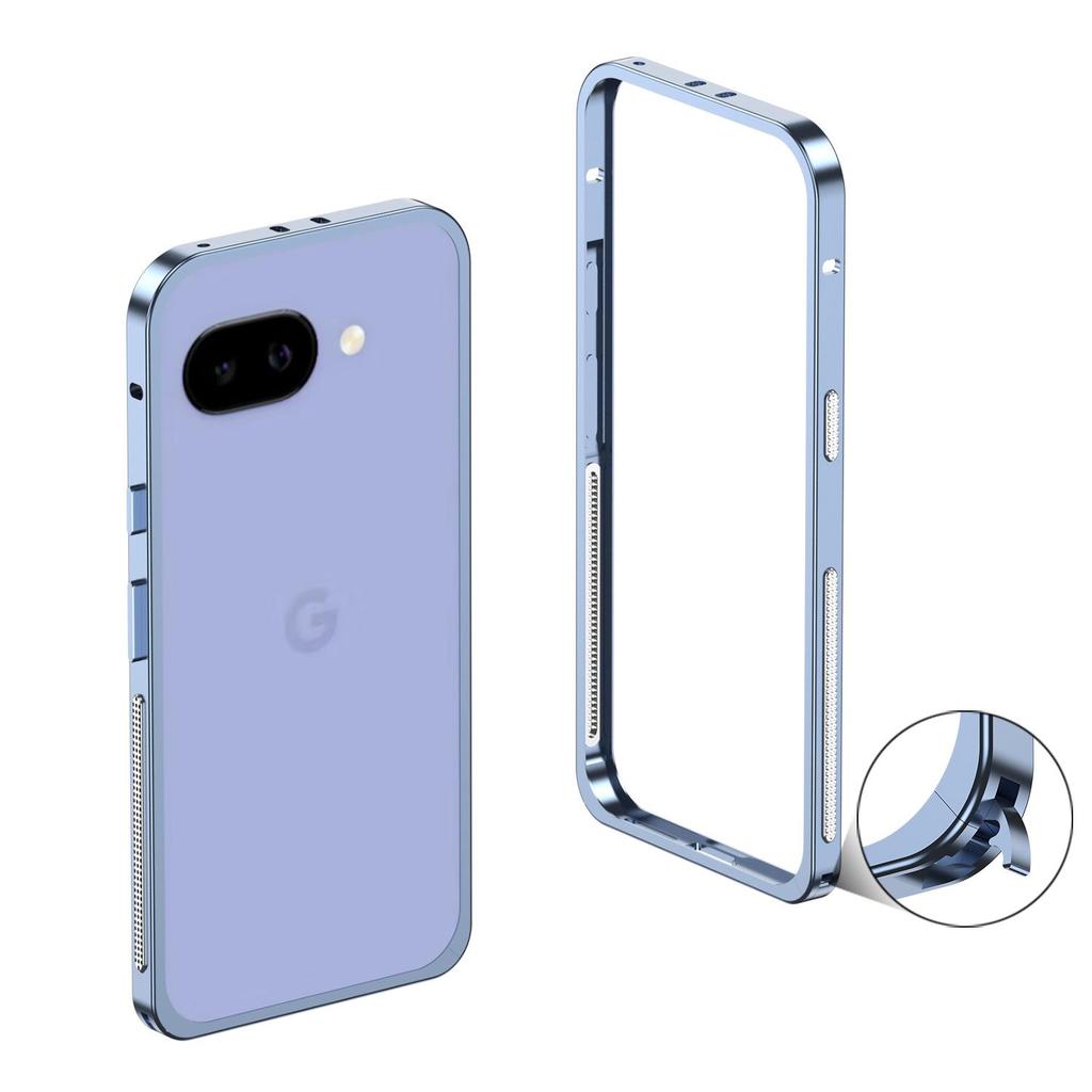 Чехол-накладка с металлическим ободком для Google Pixel 9 Pro XL, с теплоотводом