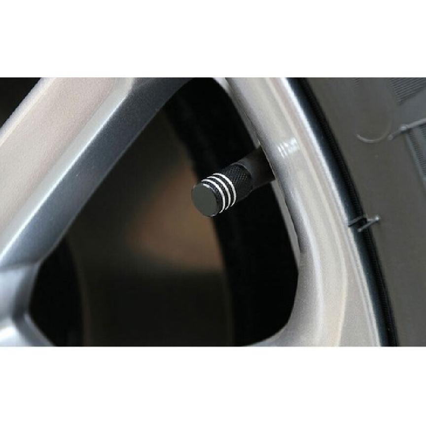 For Honda Accord 10th 18- Black Aluminum alloy Car Tire Valve Cap Ring Trim