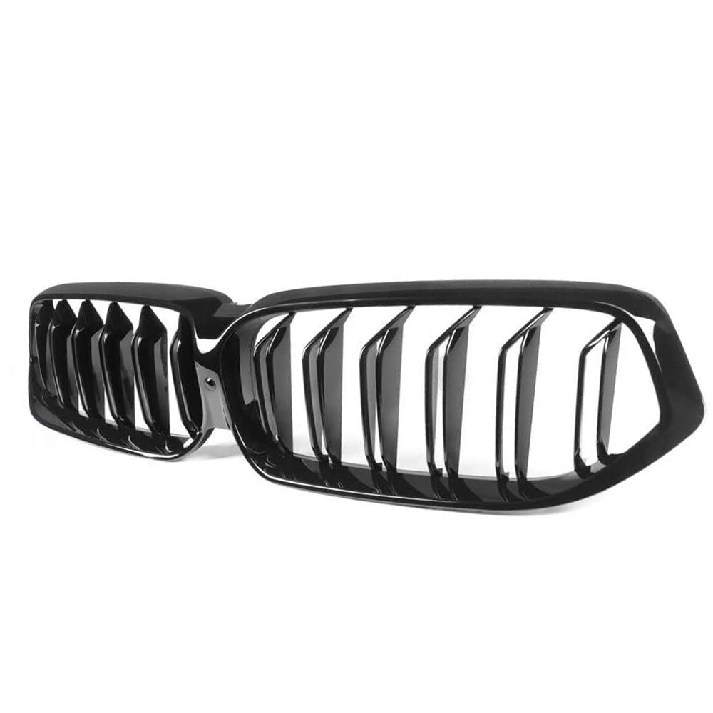 Передний центральный капот, решетка для почек для BMW 6 серии GT G32-2022, автобампер, решетка для почек, глянцевая черная замена