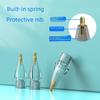 Apple Pencil Tip Replacement for 1st/2nd Gen, Transparent Modified Needle Tip, Paper-Like Film Compatible