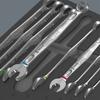 WERA JOKER6003 Набор комбинированных ключей и открывалок для бутылок с пенопластовым вкладышем, 19 предметов (150121)