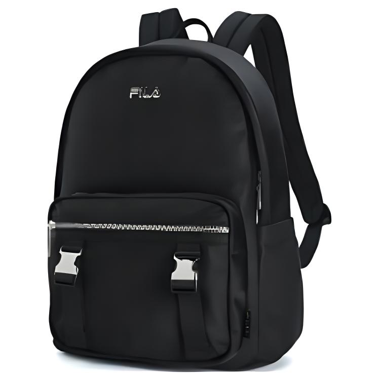 New FILA Fabric Backpack Regular Women's Black F13W449167F-BK