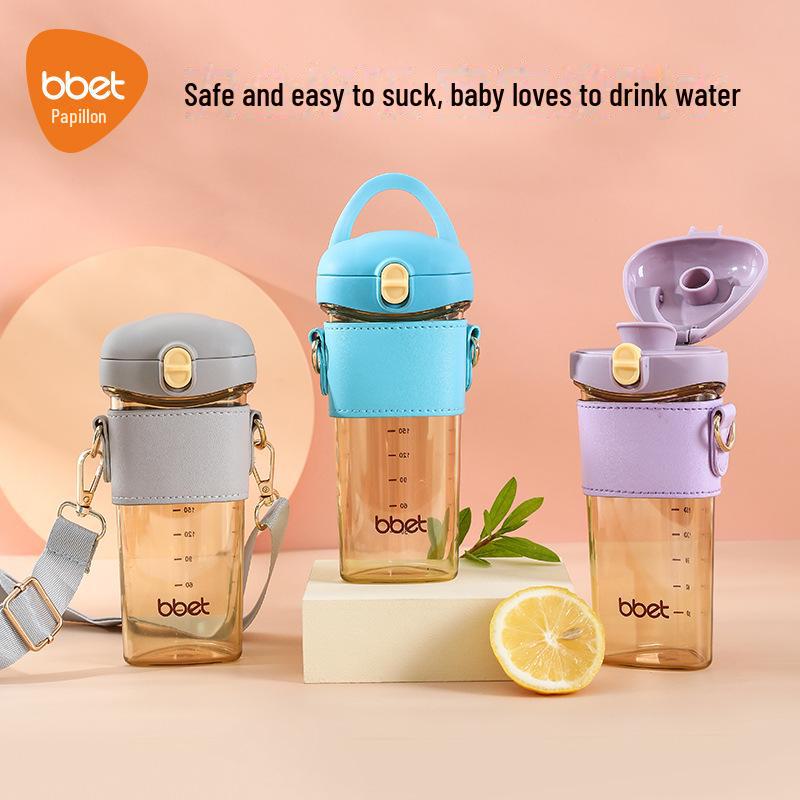 Большая емкость PPSU обучающая кружка для детей от 6 месяцев и старше - летняя бутылка для питьевой воды