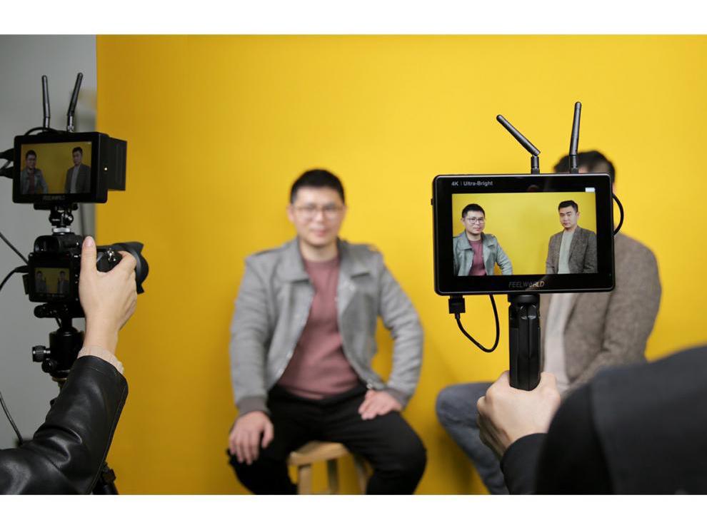 FEELWORLD LUT7 PRO Комплект монитора 4K HDR - Сенсорный экран 2200 нит, Внешний блок питания