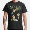 Soda Stereo Винтажная Классическая Рождественский Подарок Футболка S-3XL Сделано в США
