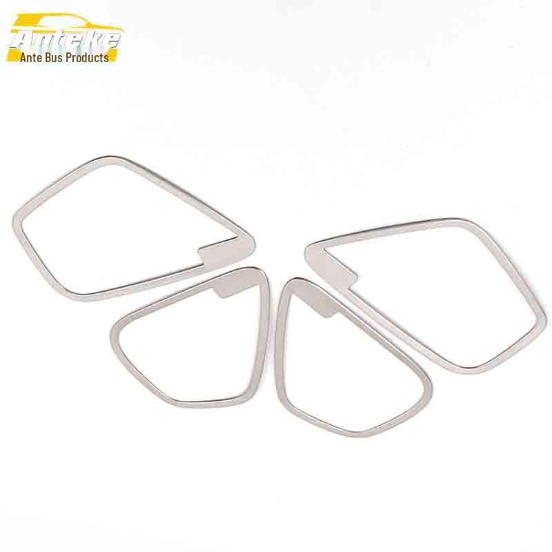 Roewe I6 Speaker Box Ring: Stainless Steel Door Speaker Cover Decorative Frame Car Accessory