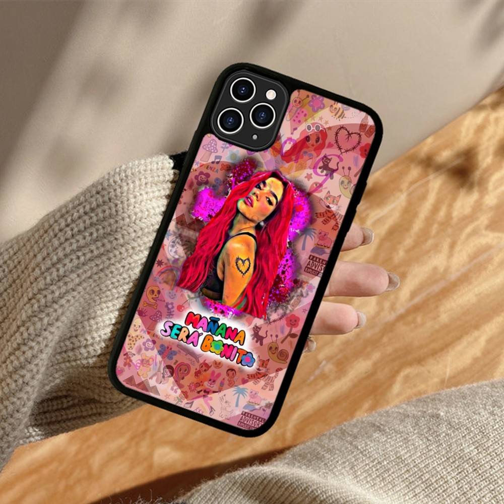 Karol G Manana Phone Case Silicone PC+TPU For For IPhone 11 12 13 14 15 16 Plus Pro Max Cover
