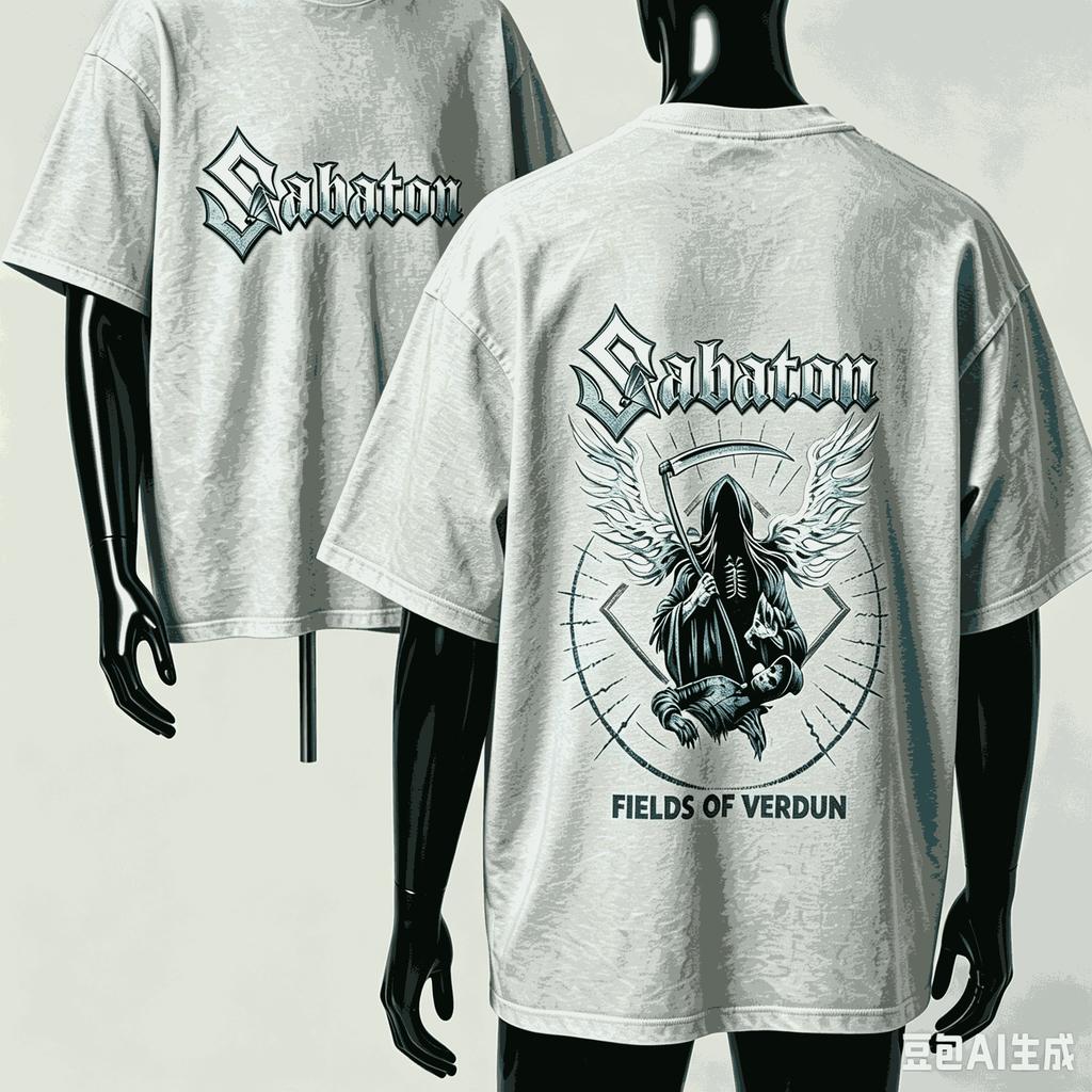 Sabaton For Fan Gift Tshirt Unisex Unisex Harajuku Oversized Unisex Short Sleeve Streetwear High Quality Couples Comfortable Soft