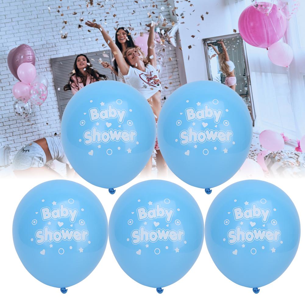 20 шт. 12 дюймов латексные шары с буквенным принтом сувениры на день рождения для вечеринки в честь рождения ребенка