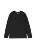 [футболка с длинным рукавом] U Merino 150 LS с карманом, Черная, Средний размер