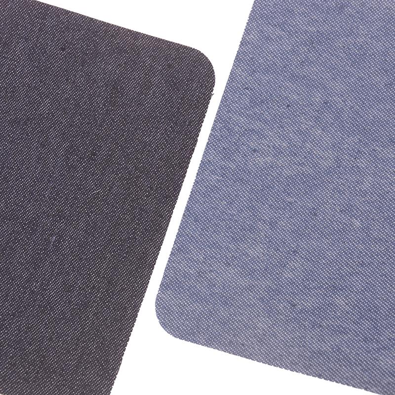 6Pcs Assorted Cotton Jeans Repair Kit 3Color Iron On Denim Patch Sewing Applique