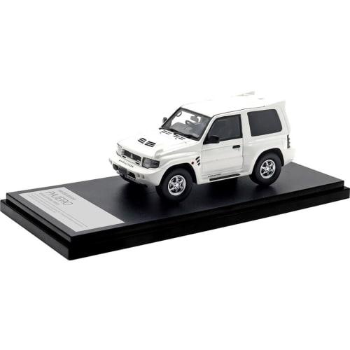 Hi Story 1/43 Mitsubishi PAJERO EVOLUTION (1997) Sophia White Finished Model
