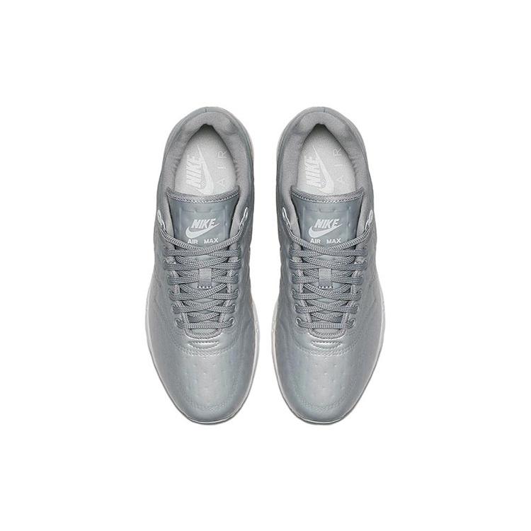 New Nike Air Max 1 Premium 'Metallic Silver' Women's 861656-002