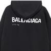 Balenciaga SS23 Sweatshirt Loose Fit Men's Black 600583TOVO61070