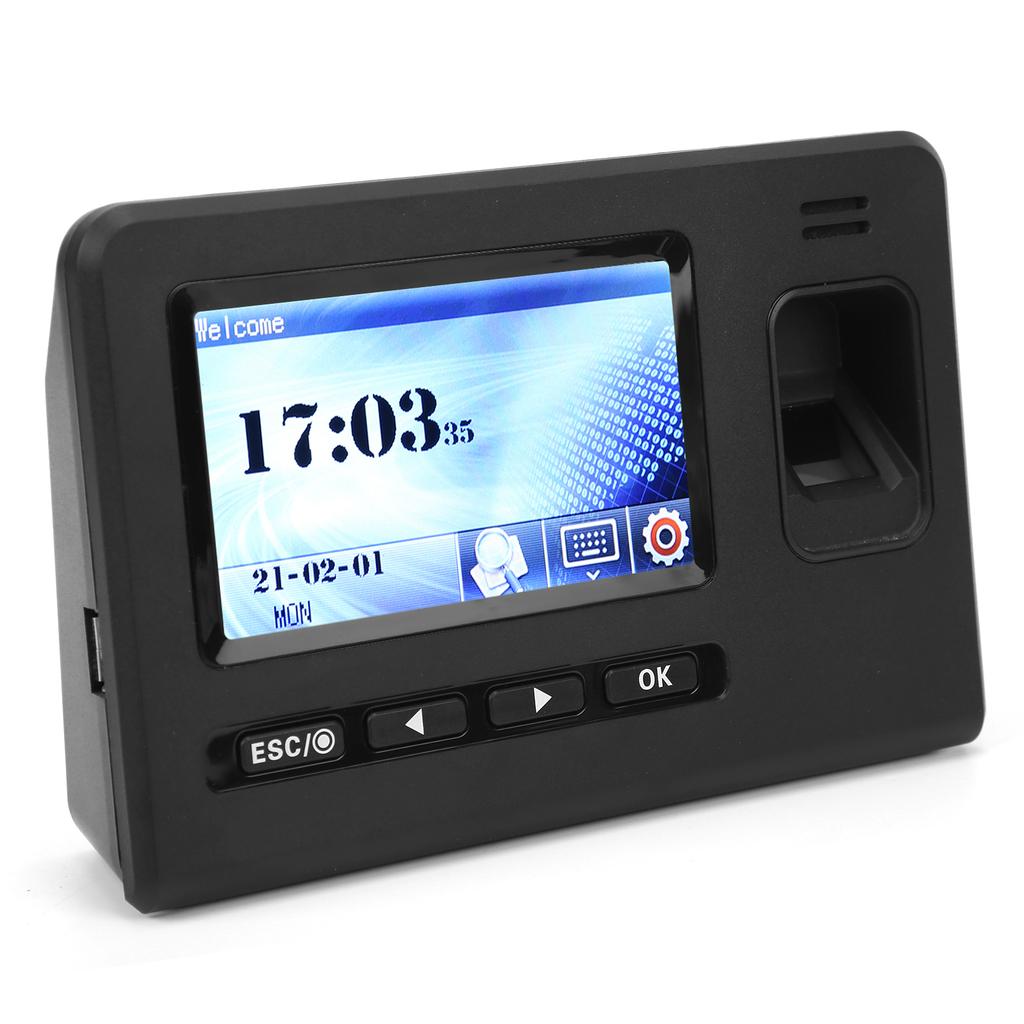 4.3-дюймовый TFT-экран, учет рабочего времени, распознавание отпечатков пальцев, офисные часы, регистратор, независимый
