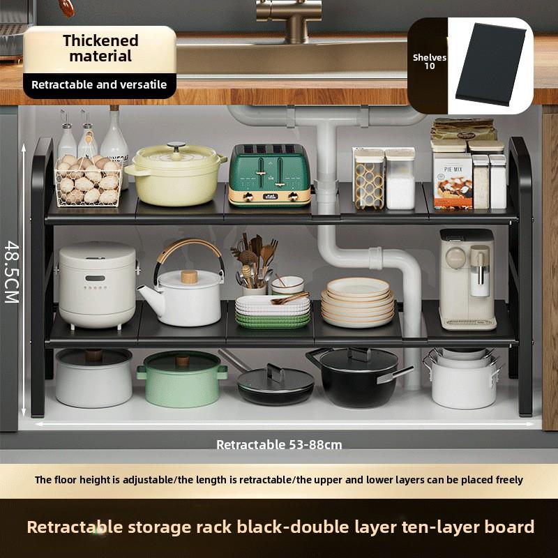 Новая полка для раковины, столешница, многоуровневый шкаф, регулируемая высота, многоцелевое хранение, кухонное хранение, оптовая продажа