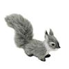 Realistic Squirrels Figurine Simulated Stuffed Plush Figure Animal Sculpture Perfect Addition To Christmas Table Decor