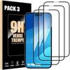 Tempered Glass - BOOLING - for iPhone 15 Pro Max - Pack of 3 - Scratch-Resistant - 9H Protection