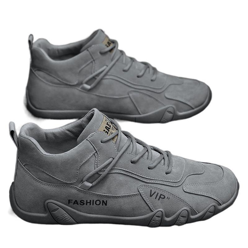 Модная мужская новая осенняя дышащая повседневная спортивная обувь, водонепроницаемая и износостойкая рабочая обувь, уличная легкая обувь для хайкинга