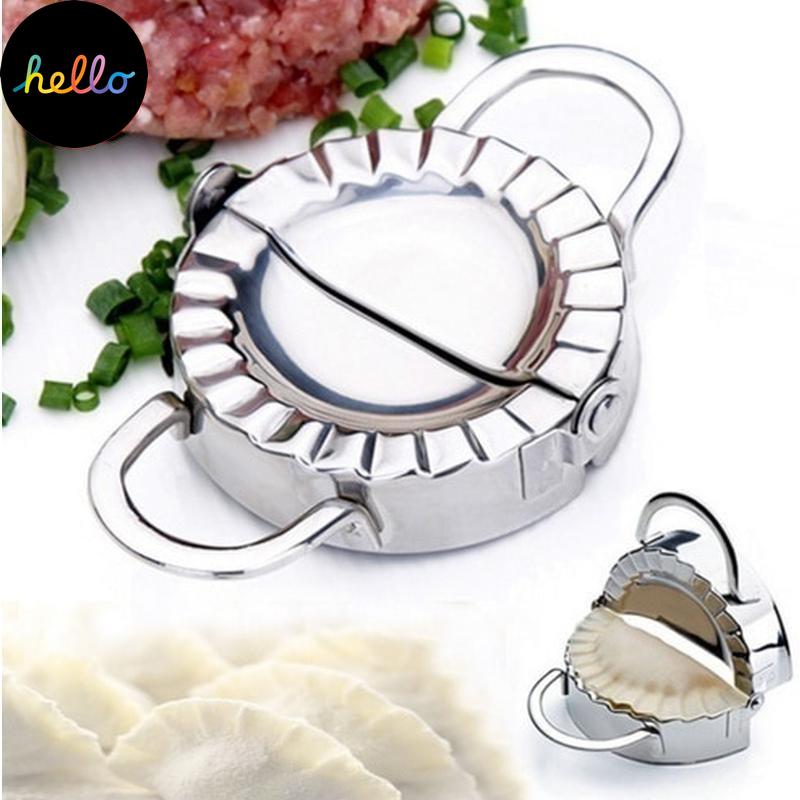 Экологичные кондитерские инструменты из нержавеющей стали для приготовления пельменей обертка для теста резак для пельменей плесень Кухня