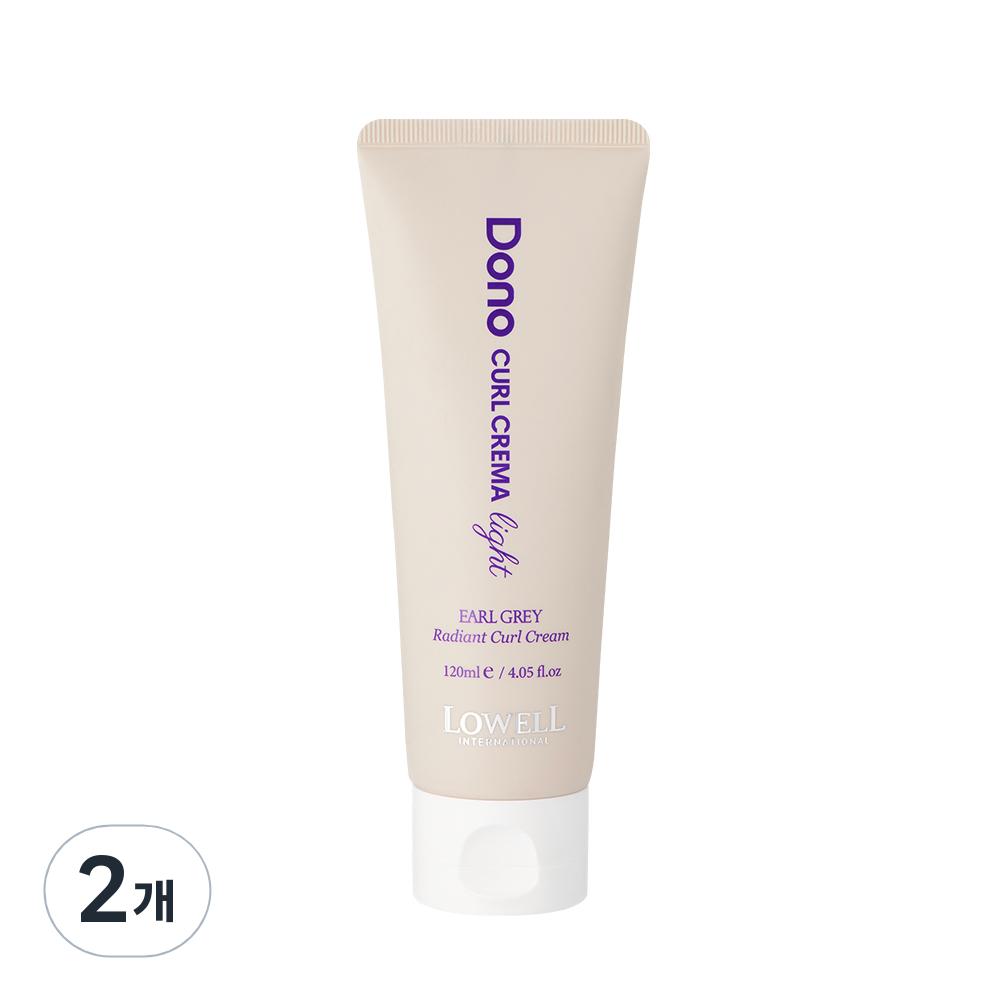 Lowell Dono Curl Crema Light Curl Cream, 120ml, 2 Units