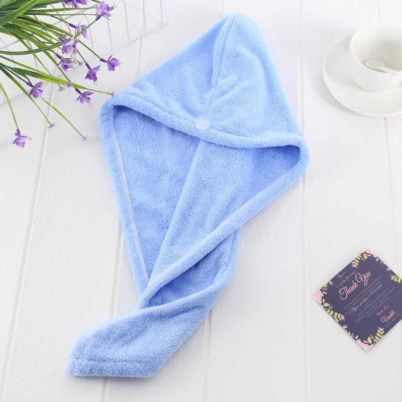 Newest Microfibre After Shower Hair Drying Wrap Womens Girls Lady's Towel Quick Dry Hair Hat Cap Turban Head Wrap Bathing Tools