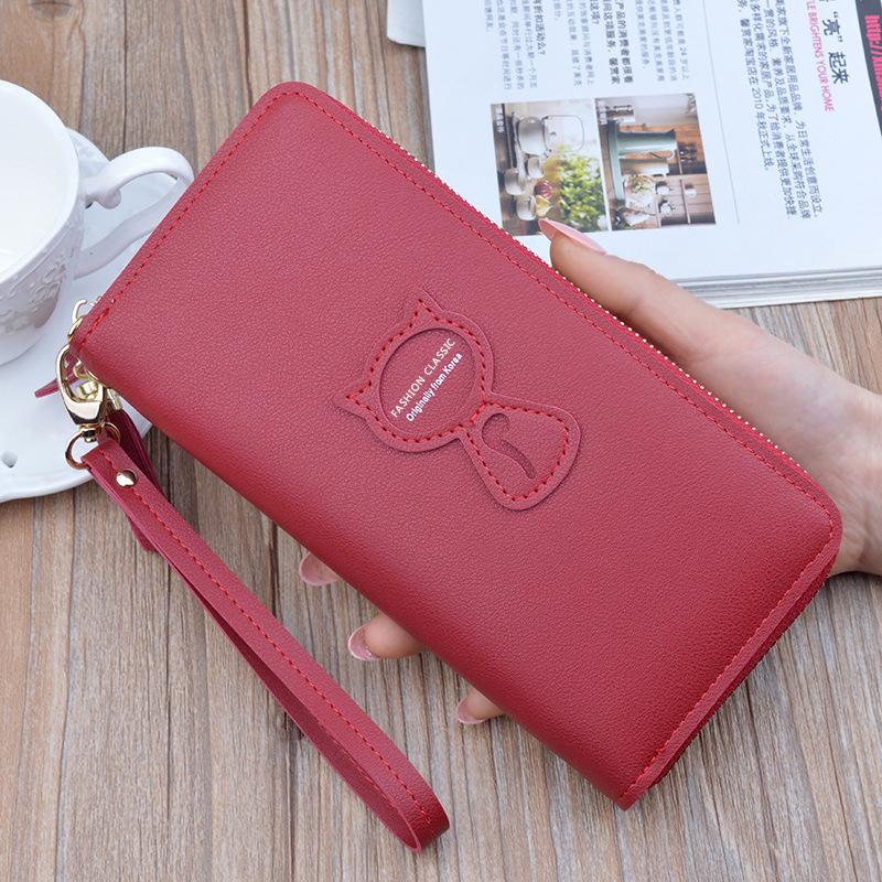 Long Wallet Ladies Clutch Bag Female Zipper Tassel Fashion Wallet Wallet Mobile Phone Bag