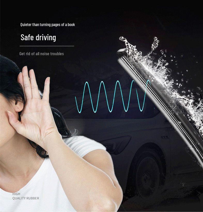 Бескаркасная щетка стеклоочистителя Honda Jingrui, резиновая полоса, совместима с моделями 16-18