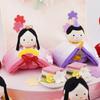 Ryukodo Small Ohana Hina Dolls Japanese and Princess Ornament (Ryukodo) (5 Dolls) 1-932 Goods/Hina Dolls/Doll Festival/Hina