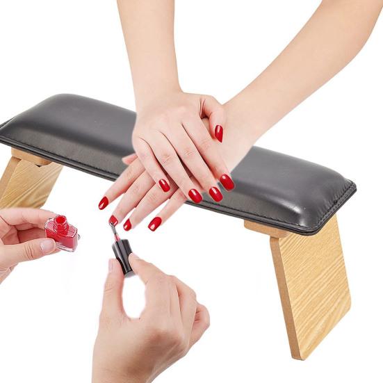 Универсальный держатель для ногтей с мягкой эластичной опорой