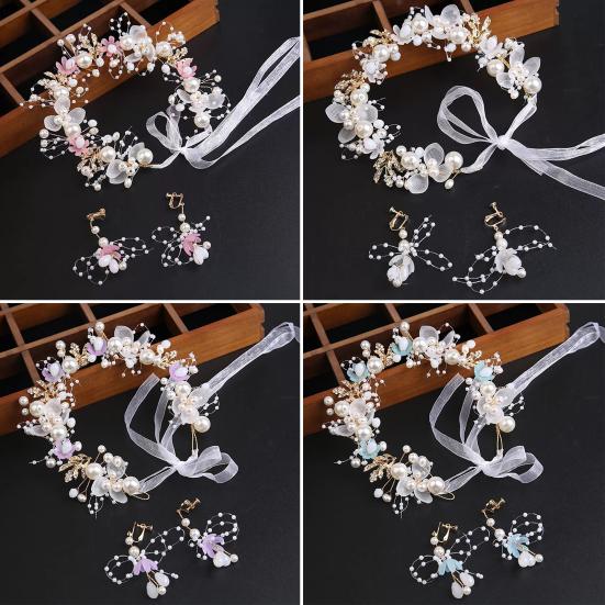 Очаровательная гирлянда на голову, регулируемый головной убор, нарядный наряд