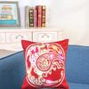 Elegant Cotton Linen Pillow Cover With Led Lights For Charming Christmas Decor