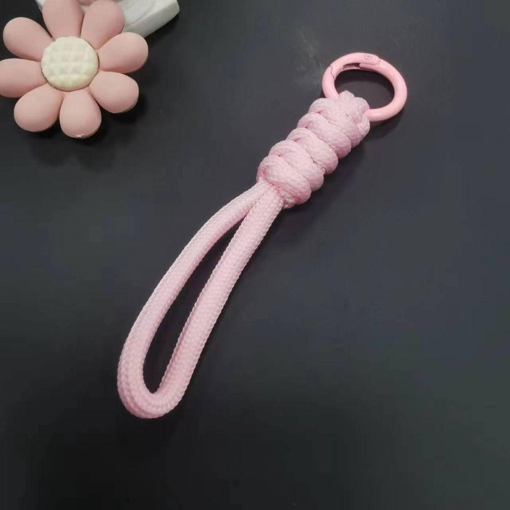 Плетеный тканый подвесной шнур, красочный брелок, прочный шнурок на запястье