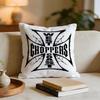 WWest Coast CChoppers Cushion Cover Short plush pillowcase for bed sofa carwashable