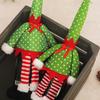 Nordic Style Christmas Wine Bottle Cover Decor - Handmade Nonwoven Fabric Elf Sleeve Party Hotel Restaurant