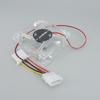 8025 Green Red Bule White Four color 4pin LED PC Computer Case Brushless Cooling Fan 80*80*25mm DC 12V 3pin to 4Pin Cooler
